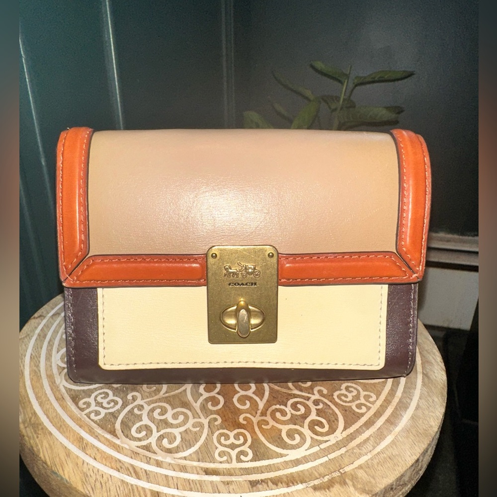 Coach Hutton Wallet in Colorblock